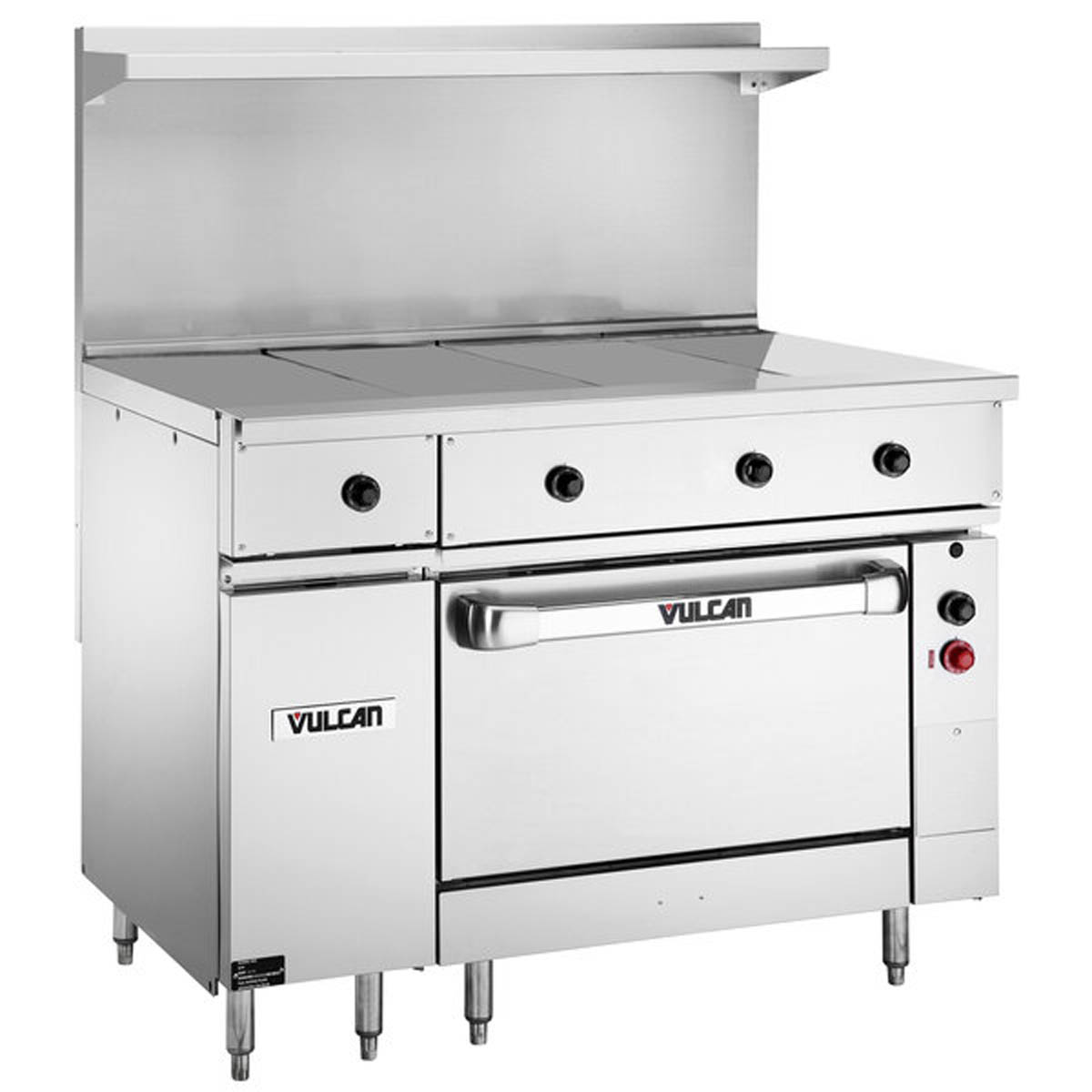 Vulcan EV48S-4HT208 48-Inch Commercial Electric Range — Standard Oven, 208V