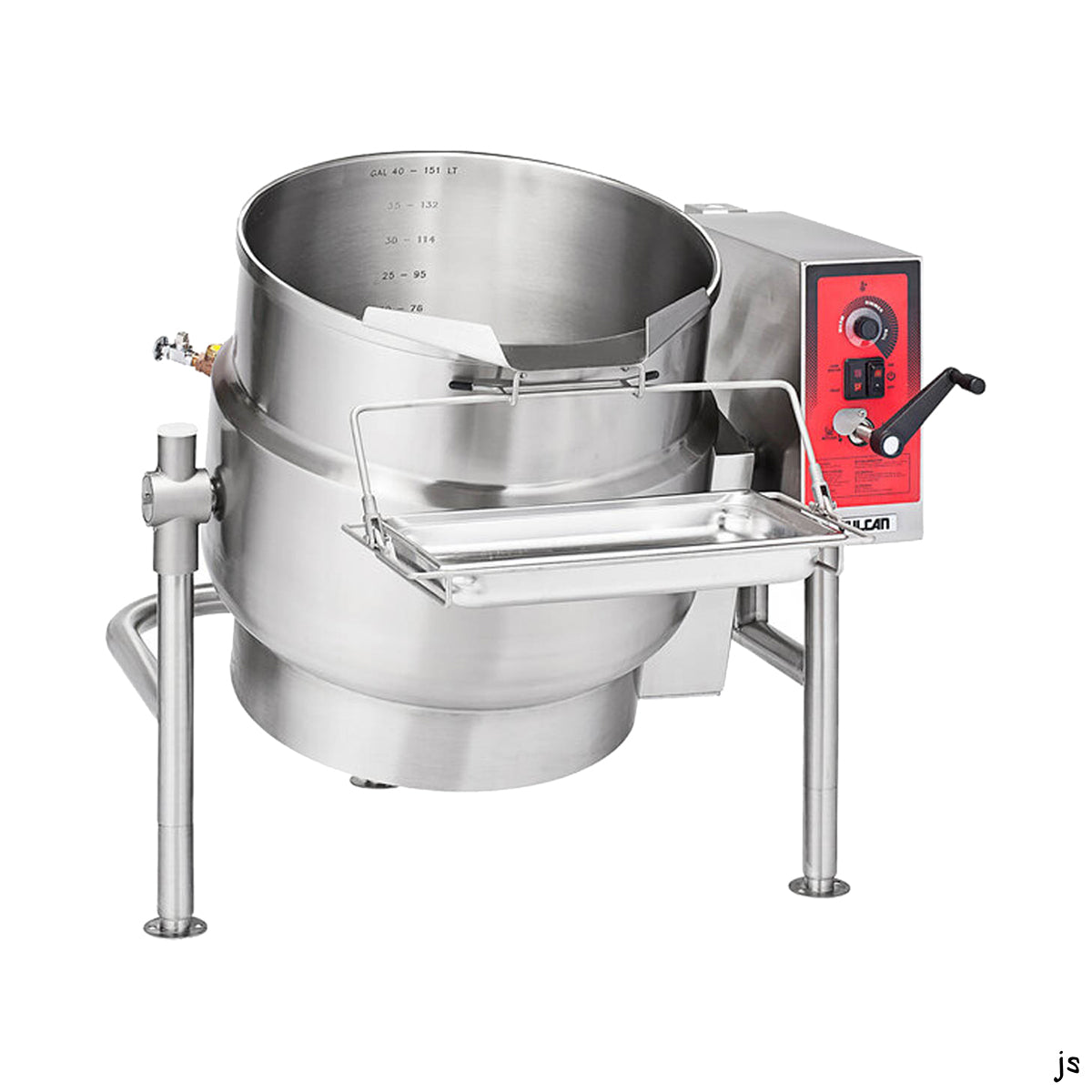 Vulcan K40ELT 40-Gallon Commercial Steam Kettle