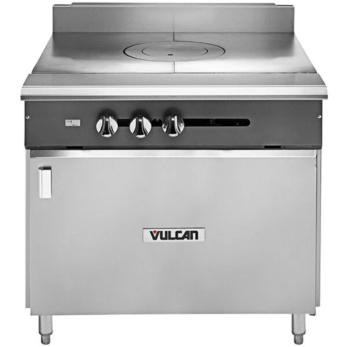 Vulcan V1FT36B 36-Inch Commercial Gas Range — Manual Control
