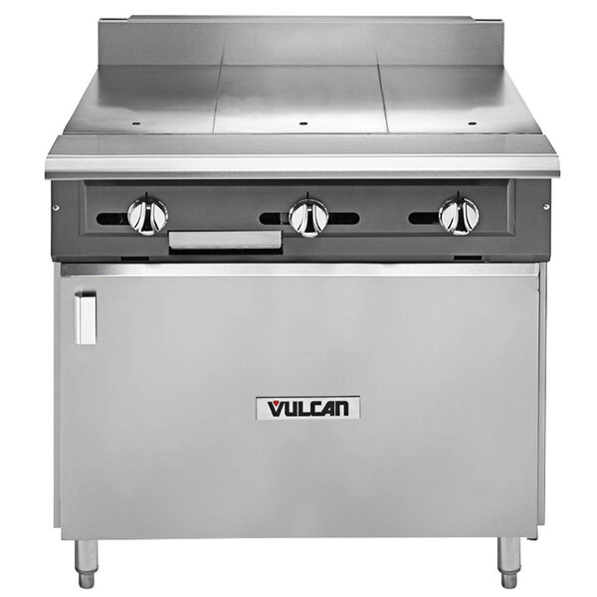 Vulcan V336HB 36-Inch Commercial Gas Range — Manual Control