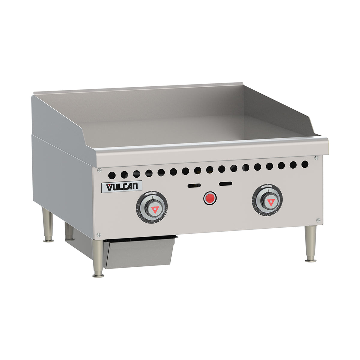 Vulcan VCRG36-T 36-Inch Commercial Gas Griddle — Thermostat / Solid State Controls