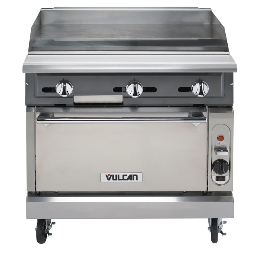 Vulcan VGM36B 36-Inch Commercial Gas Range — Manual Control