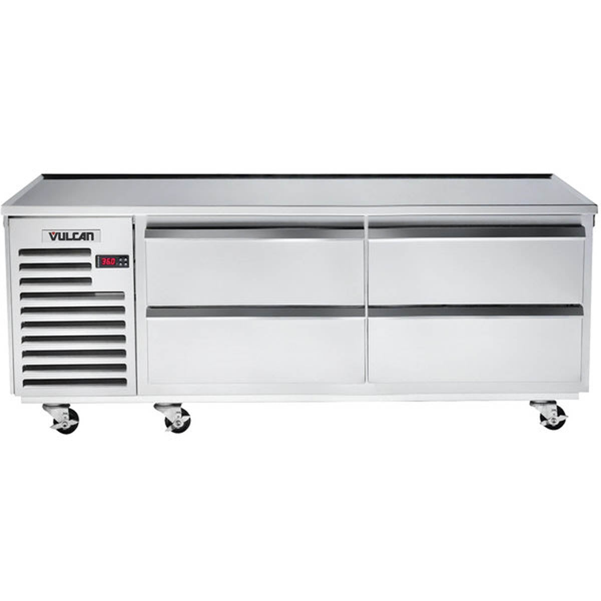 Vulcan VSC72 72-Inch Refrigerated Chef Base