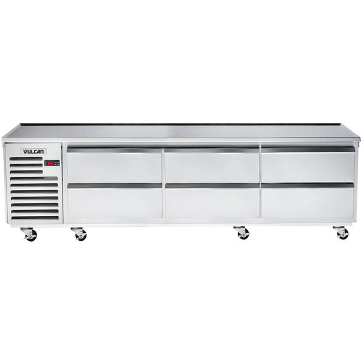 Vulcan VSC96 96-Inch Refrigerated Chef Base