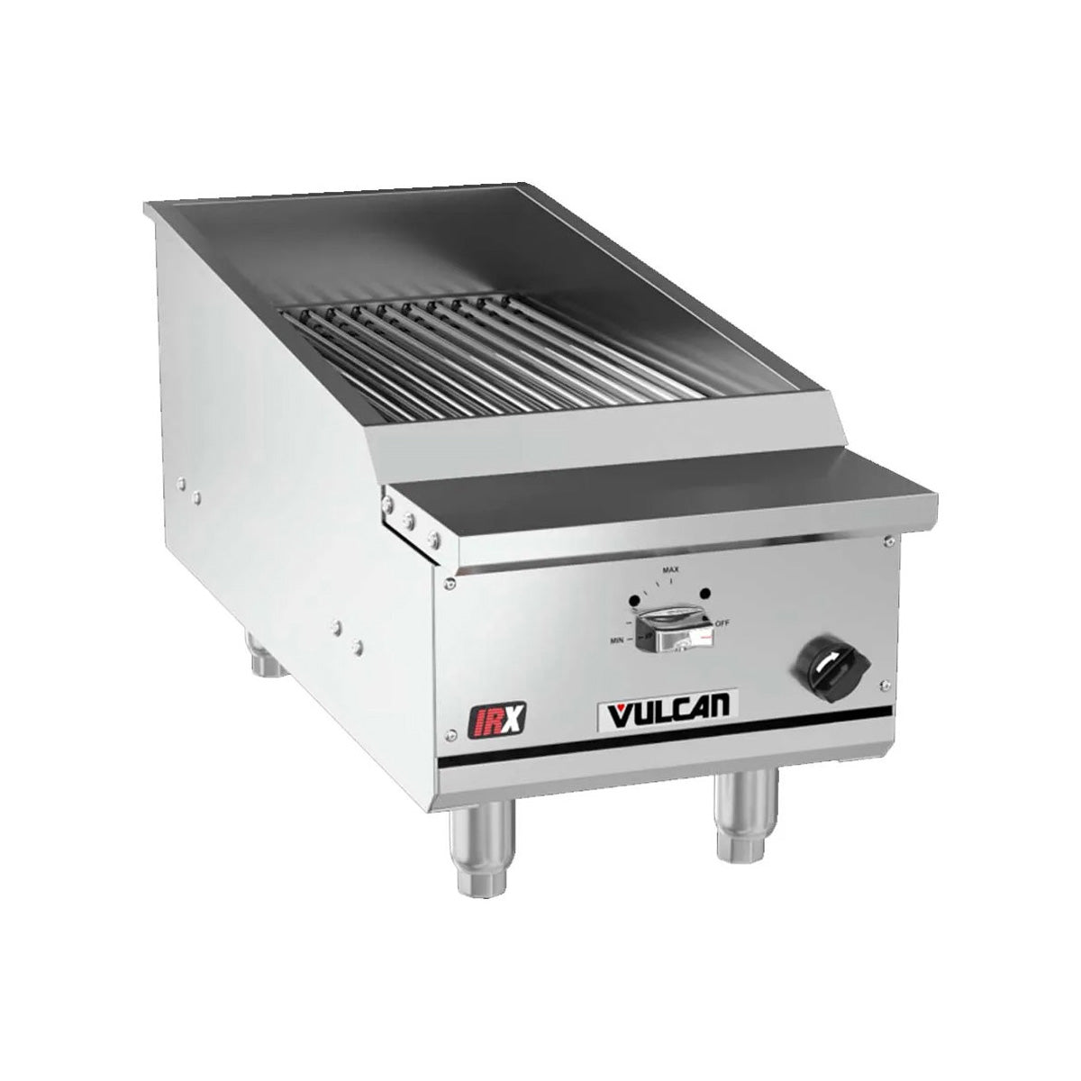 Vulcan VTEC14 14.38-Inch Commercial Gas Charbroiler β 1 Burner, Manual Controls