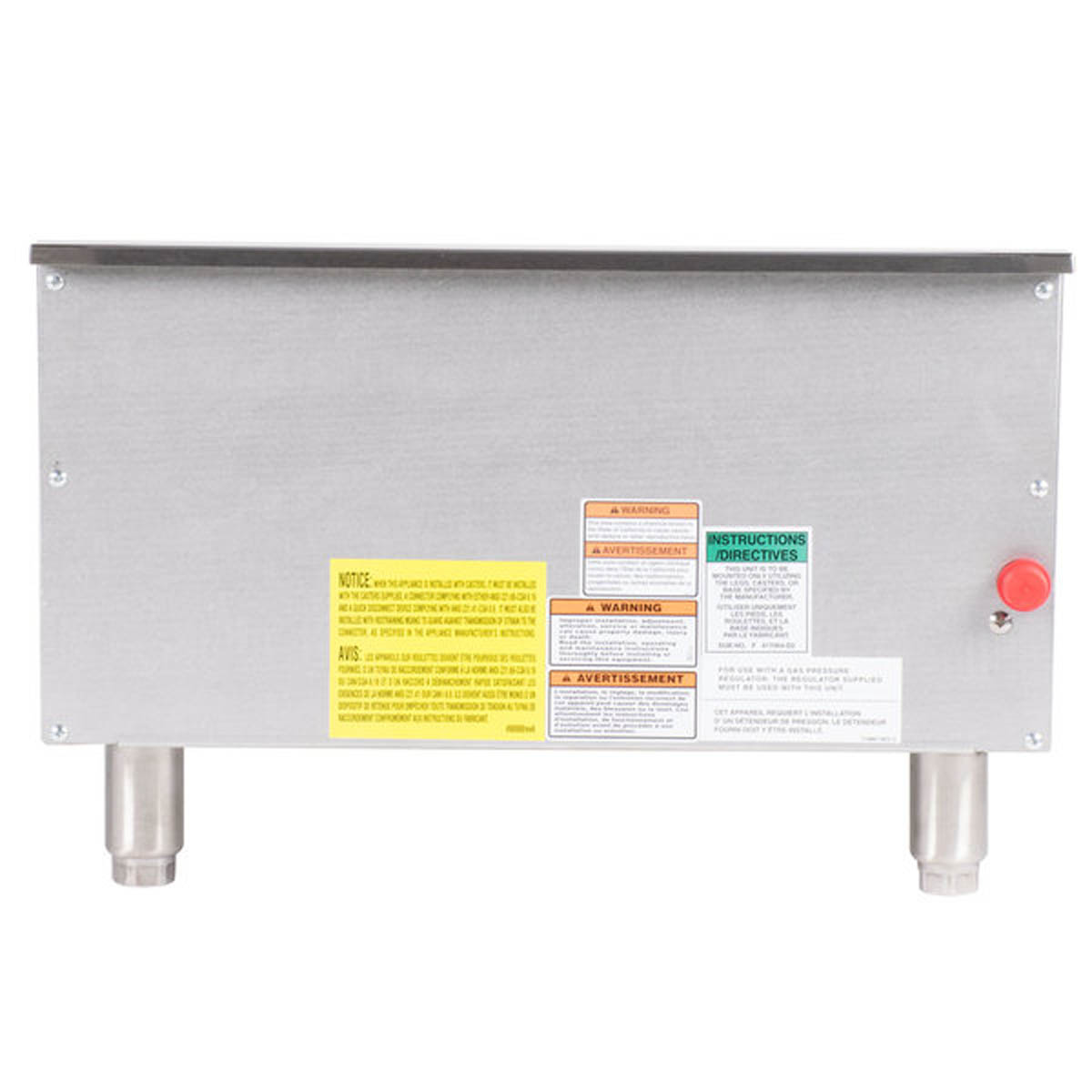 Vulcan VTEC25 25.38-Inch Commercial Gas Charbroiler — 2 Burners, Manual Controls