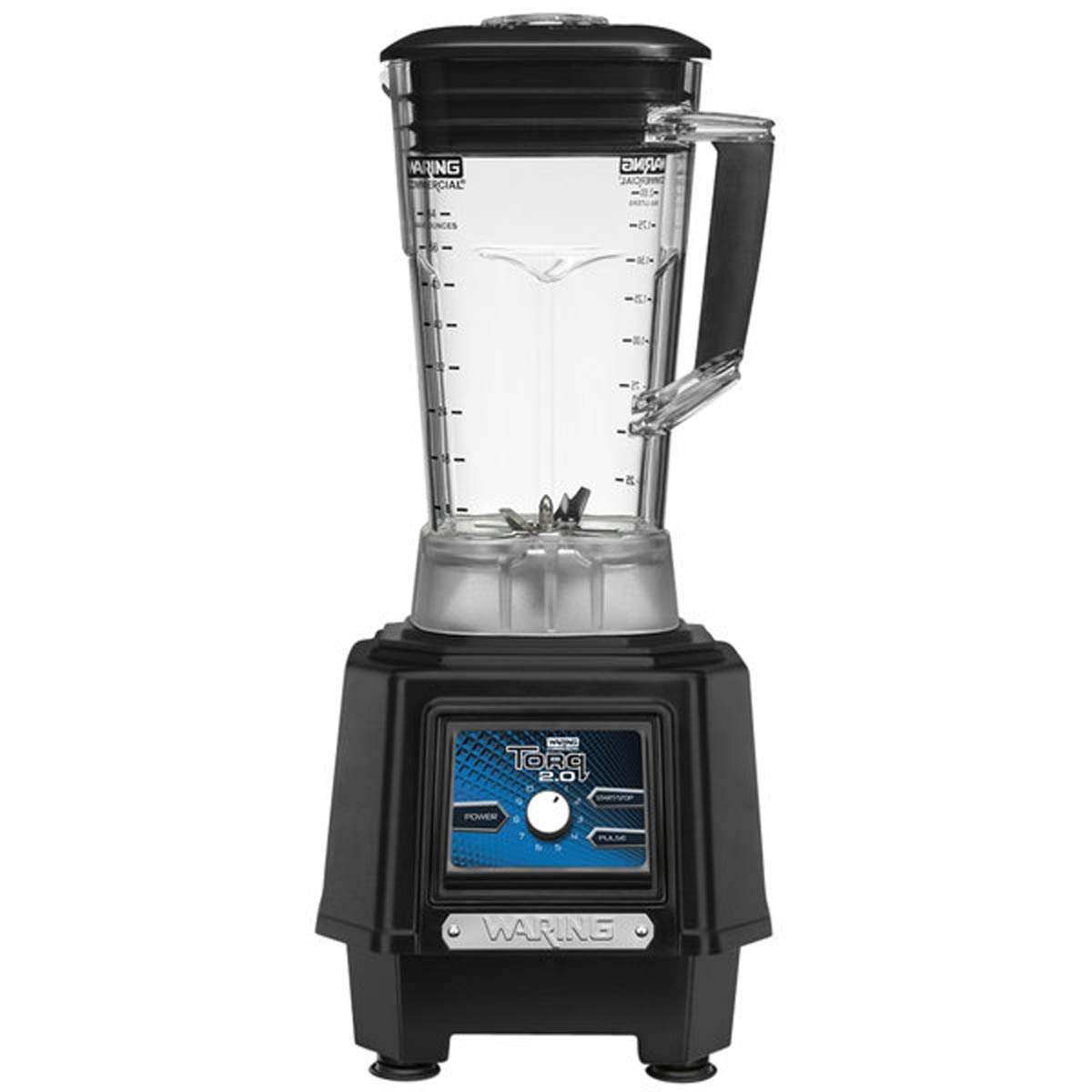 Waring TBB175P6 Torq 2.0 blender with 64 oz. copolyester container, front view