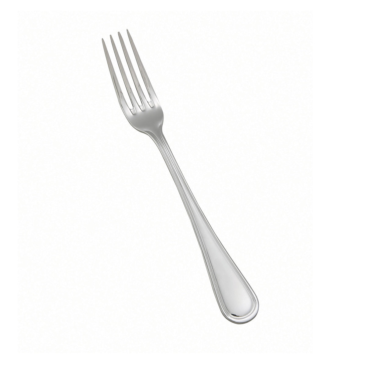 Winco 0021-11 8" Dinner Fork, Heavy 18/0 Stainless Steel, Mirror Finish, Continental - 1 Dozen