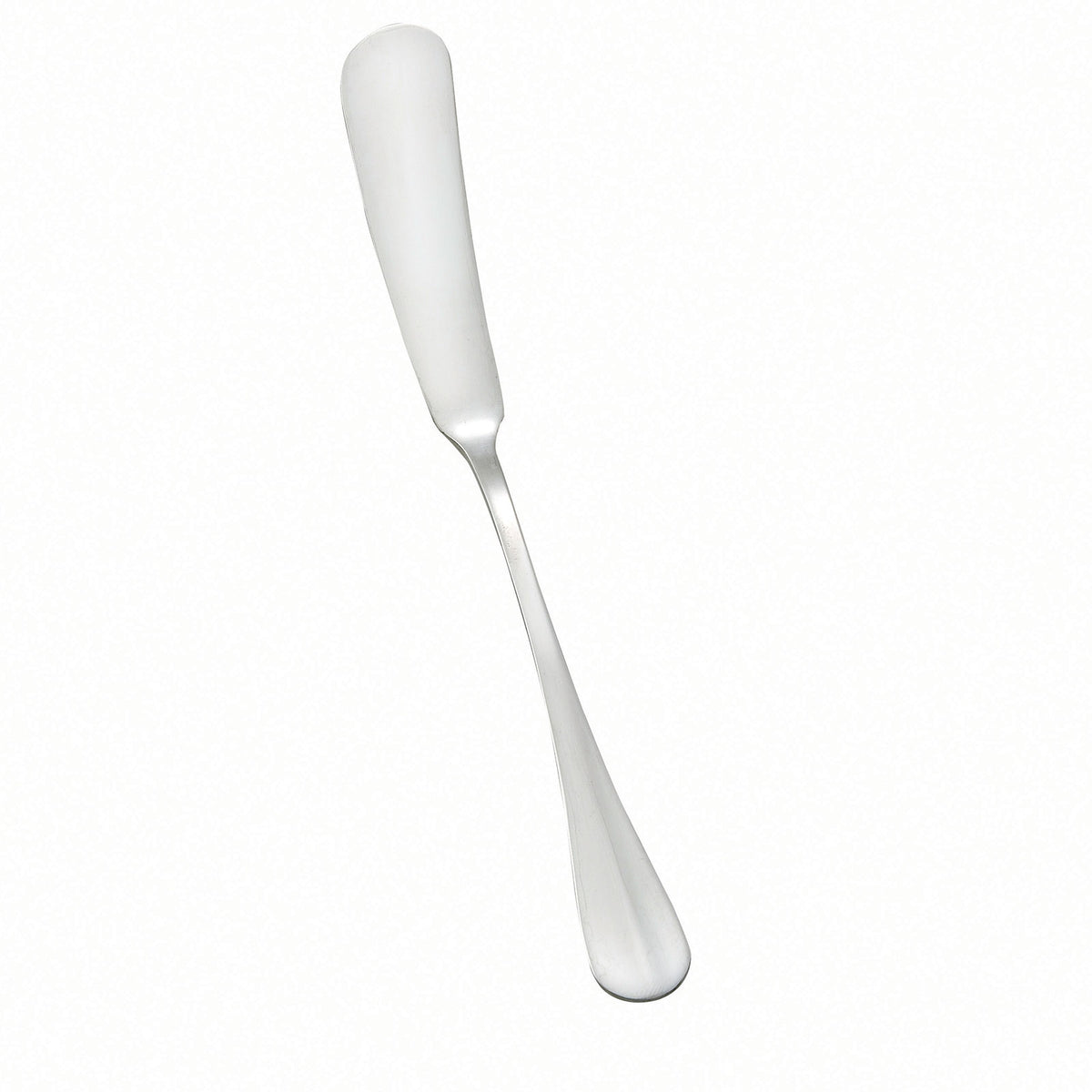 Winco 0034-12 Stanford Butter Spreader, 6-5/8" Heavy 18/8 Stainless Steel Mirror Finish - 1 Dozen