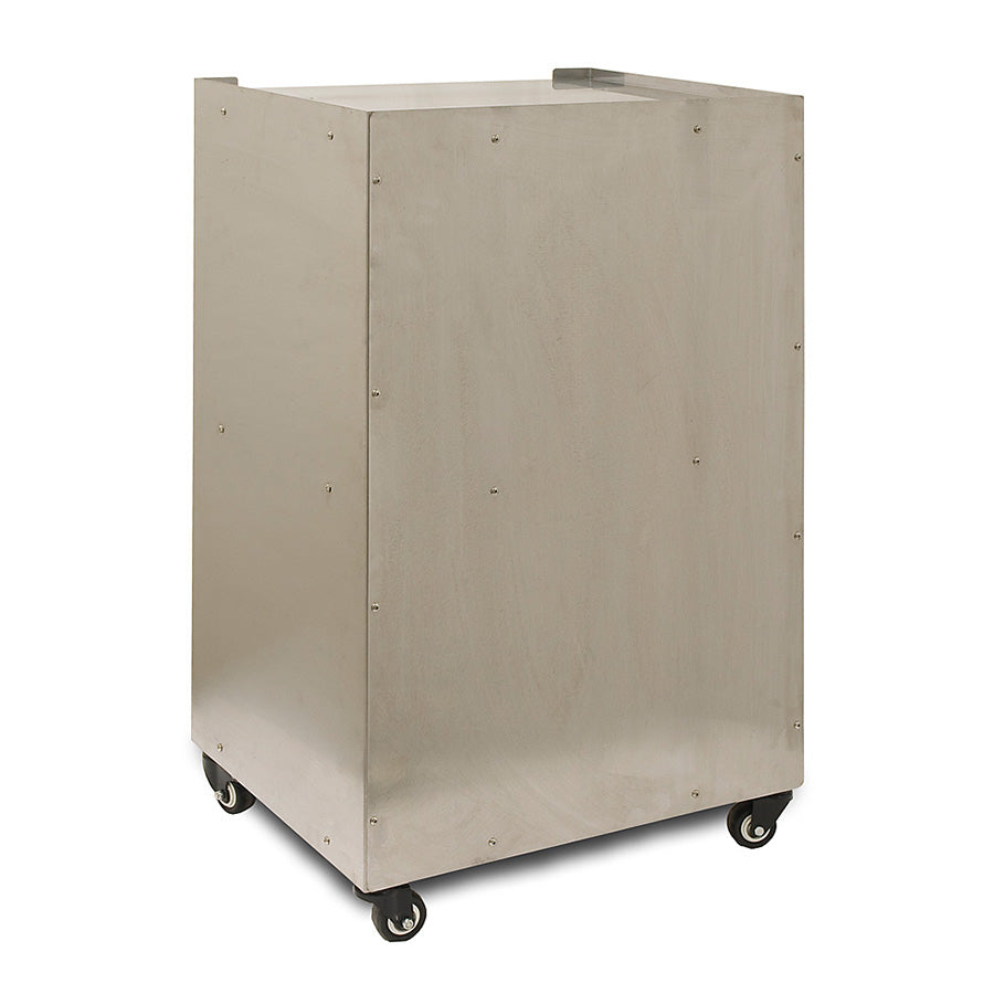 Winco 30147 Display Stand For Silver Screen 14-Oz. Popcorn Machines w/ 1 Shelf, Stainless Steel | 24" Wide