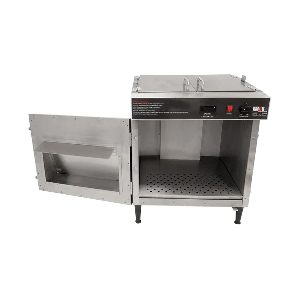 Winco 51026 Benchmark Countertop Nacho Chip Warmer, 26 gal, 780W, 120V | 23" Wide