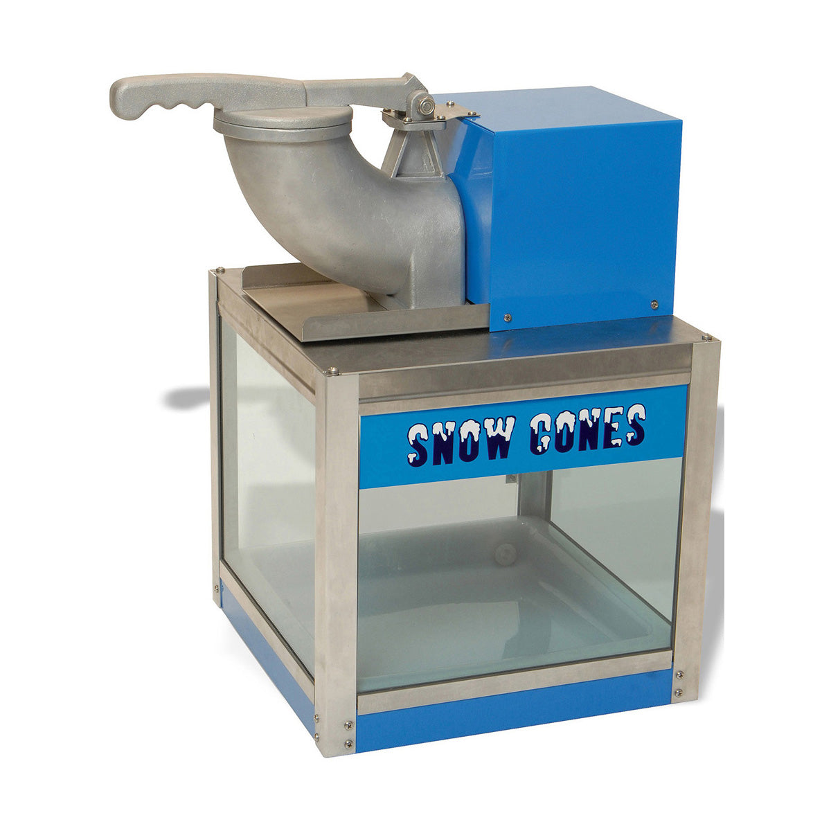 Winco 71000 Snow Cone Machine with 500 lb/hr Capacity, 635 Watts, 1700 RPM, 1/3 Hp | 16" Wide