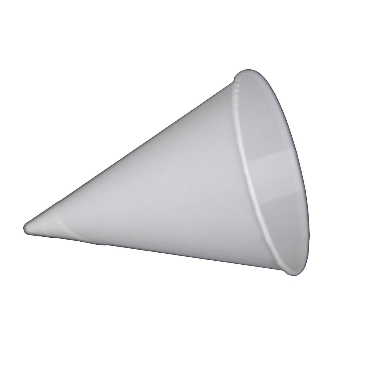 Winco 72501 Benchmark Snow Cone Cups, 6 oz., Paper, 1000 per pack - 1000/Pack | 8" Wide