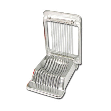 Winco AES-4 Aluminum Hinged Two-Way Egg Slicer with Stainless Steel Wires | 0" Wide