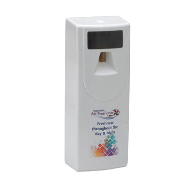 Winco AFD-1 3.46" x 3.35" x 9.13" White Automatic Fully Programmable Air Freshener