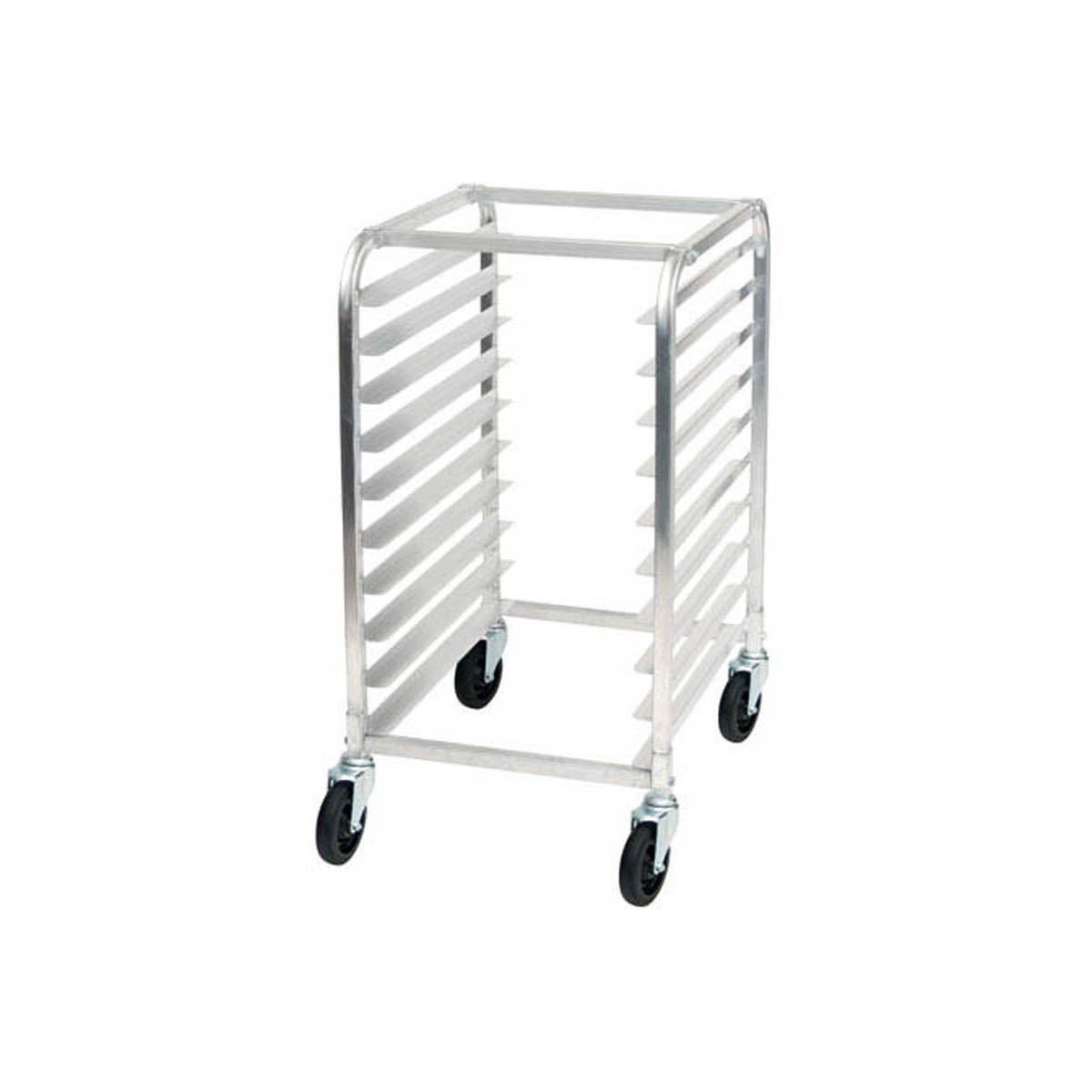 Winco ALRK-10 Aluminum Sheet Pan Rack, Mobile - 10 Pan | 21" Wide