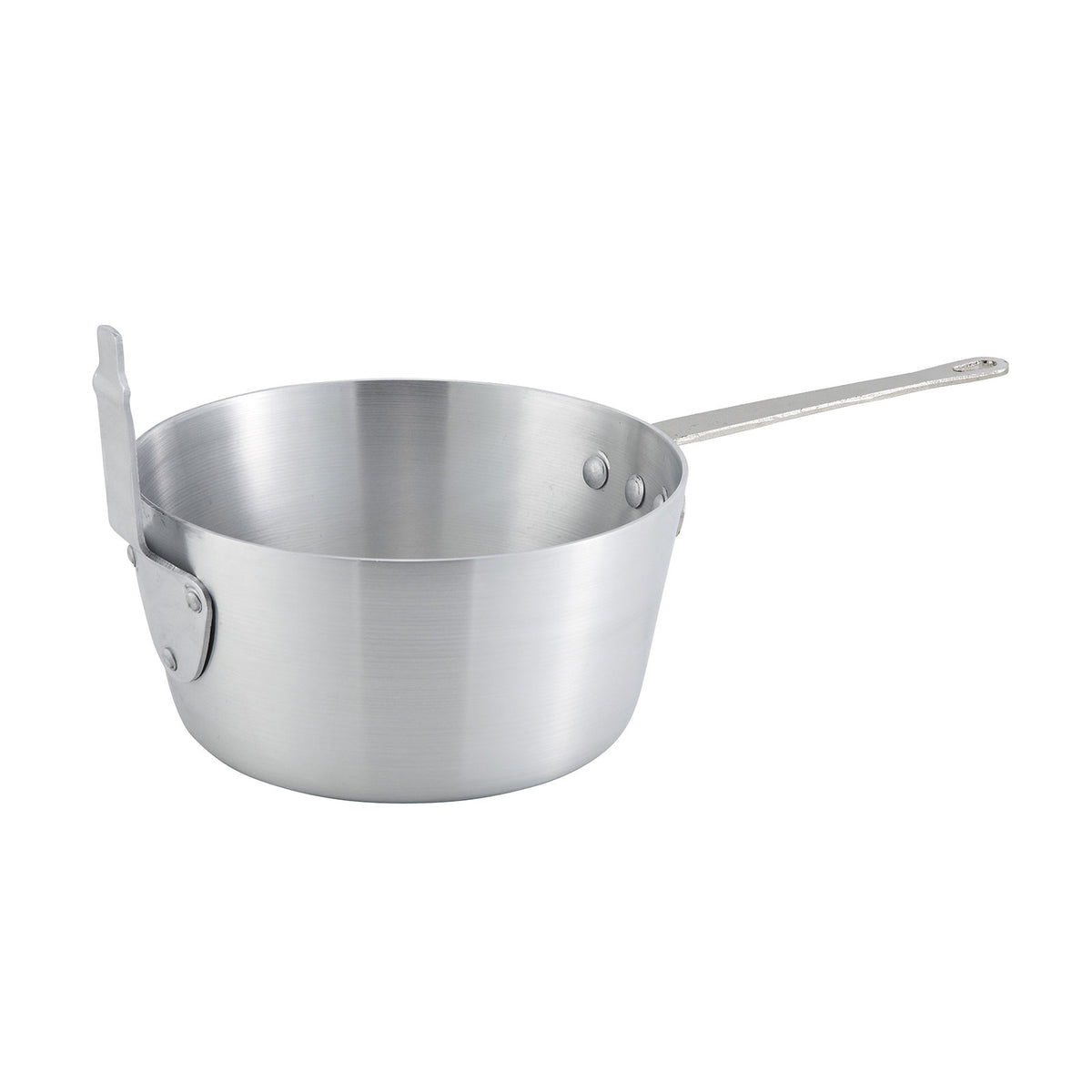 Winco ALSP-5 5-1/2 Qt. Aluminum Fryer Pot / Pan without Cover | 4 - 5 qt