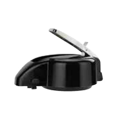 Winco AP-LTW Air Pot Lid, Lever Top, Polypropylene, Black | 0" Wide