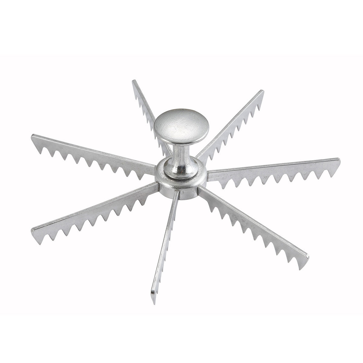 Winco APM-07 7 Cut 10" Pie Marker / Cutter, Cast Aluminum