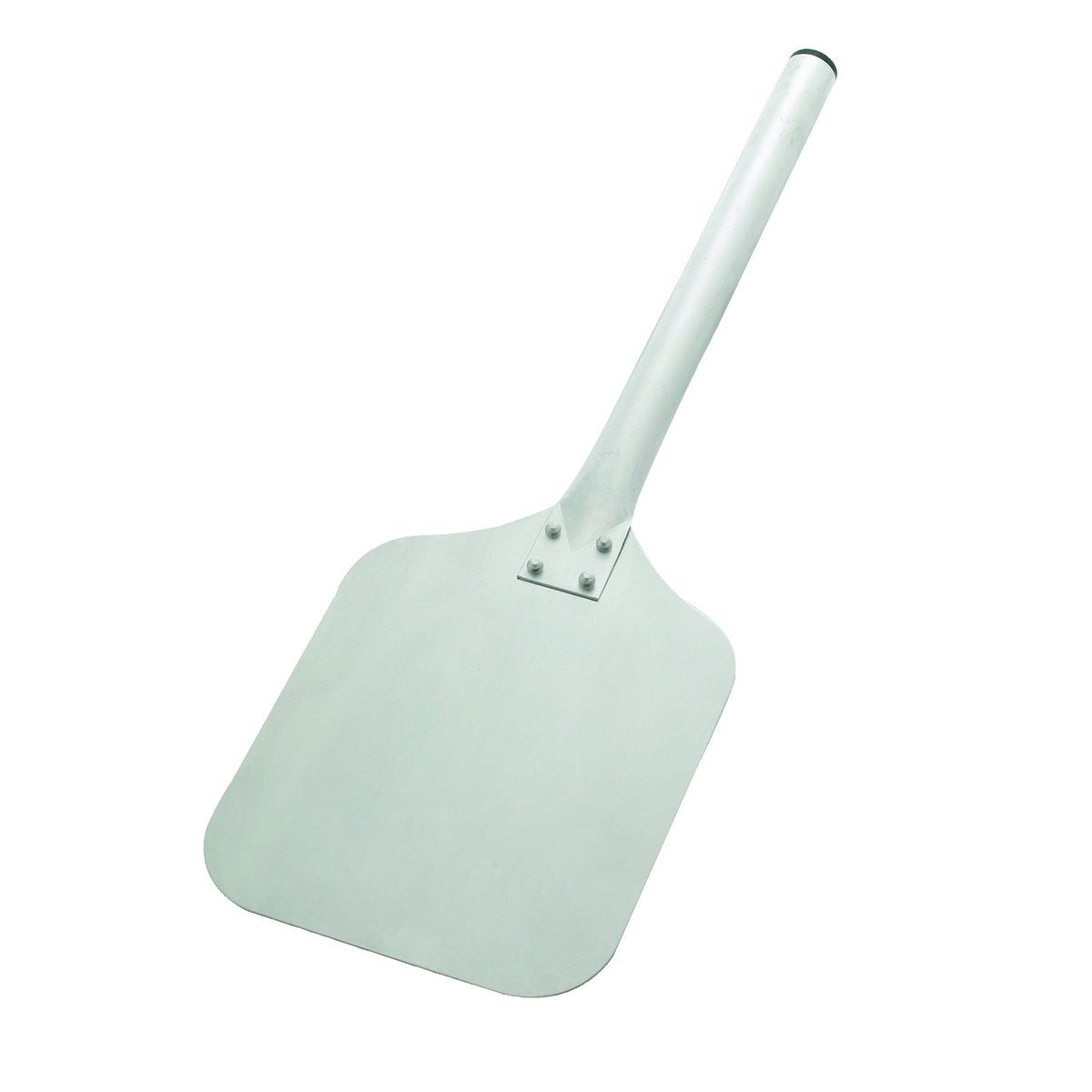 Winco APP-20 Aluminum Pizza and Burger Peel, 11" Handle - 9" x 6-3/4" Blade