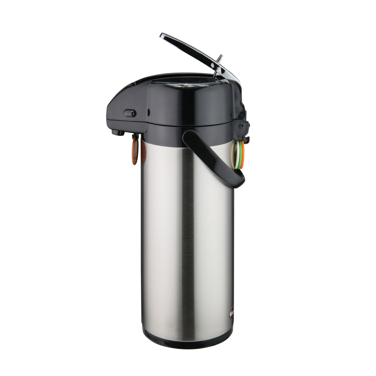 Winco APSK-730 3.0 Liter Stainless Steel Lined Airpot with Lever | 3 L = 102 oz