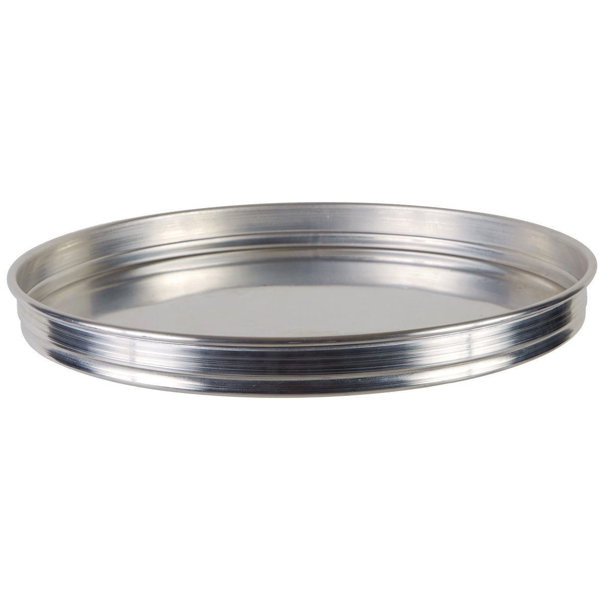 Winco APZK-1615 16" x 1.5" Deep Stackable Aluminum Pizza Pan, Round | aluminum (gauge unspecified)