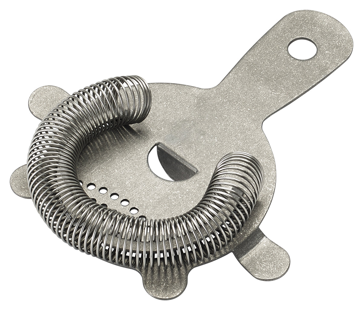 Winco BABS-6CS 4 Prong Bar Strainer, Crafted Steel Finish | stainless steel