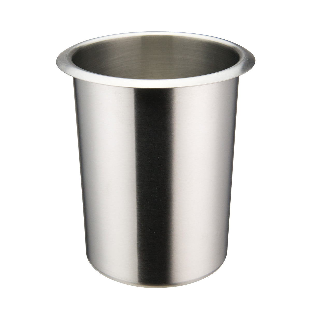 Winco BAM-1.25 1.25 qt. Mirror Finish Stainless Steel Bain Marie Pot | 1 qt (and under)