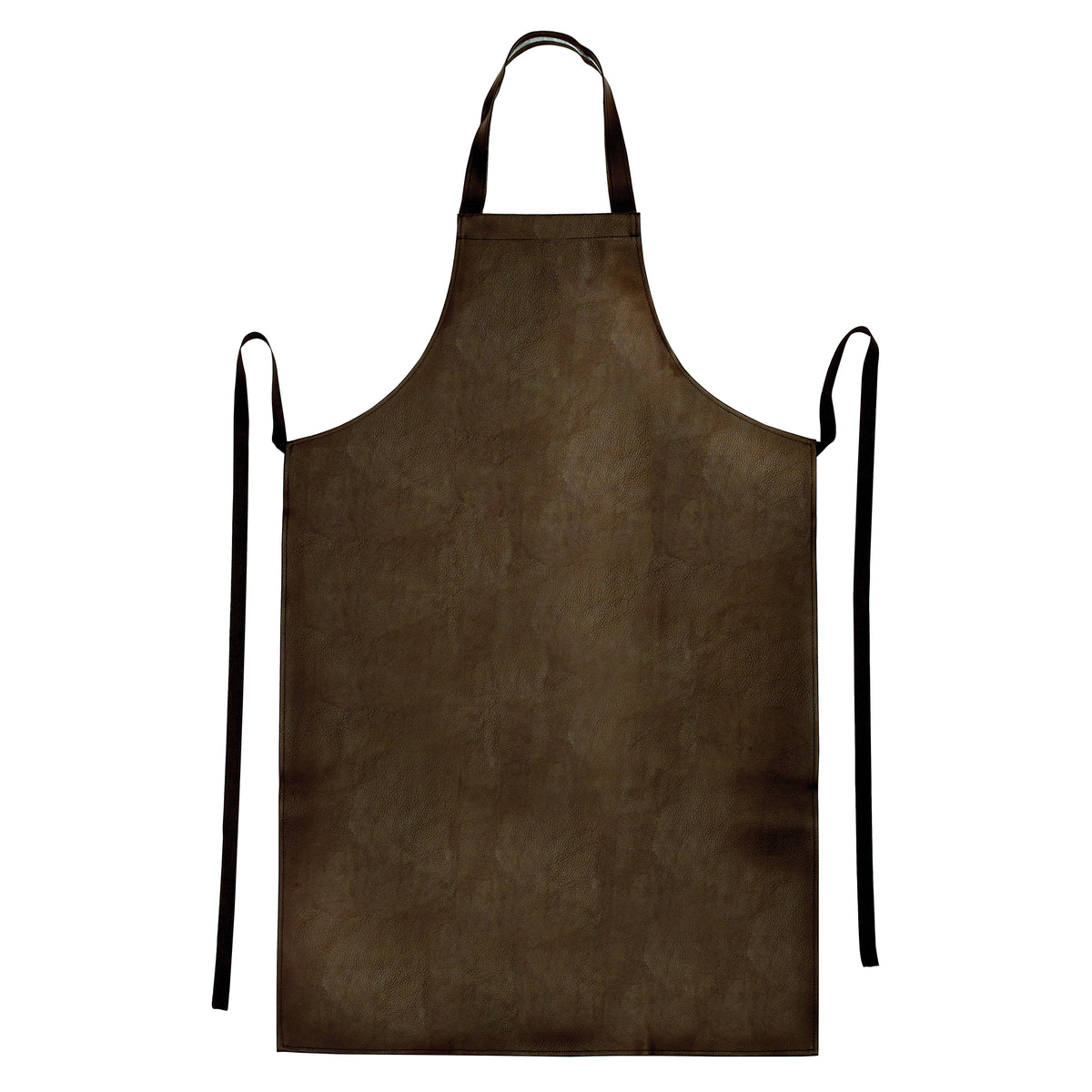 Winco BAW-2740BN Dishwasher Apron - 27-1/2" x 40", Heavyweight Water-Resistant Vinyl, Signature Chef, Green Microfiber