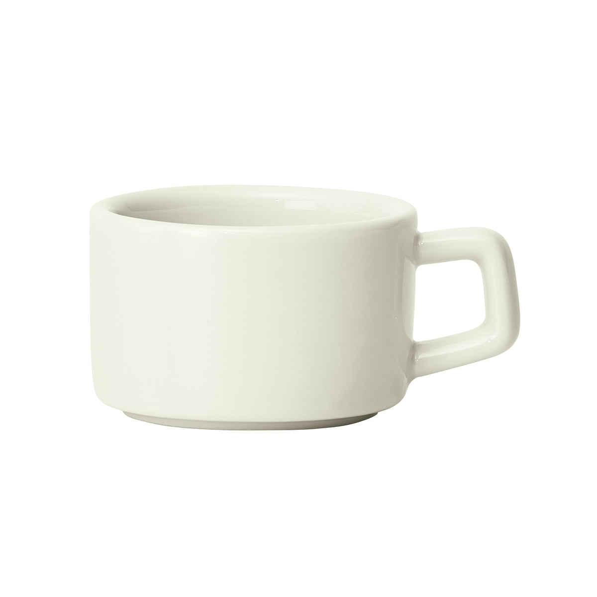 Winco BDC-25-AW Demitasse Cup, 2.5 oz, 2-3/8" W x 2-3/8" D x 1-1/2" H, White - 1 Dozen | 1 - 4 oz