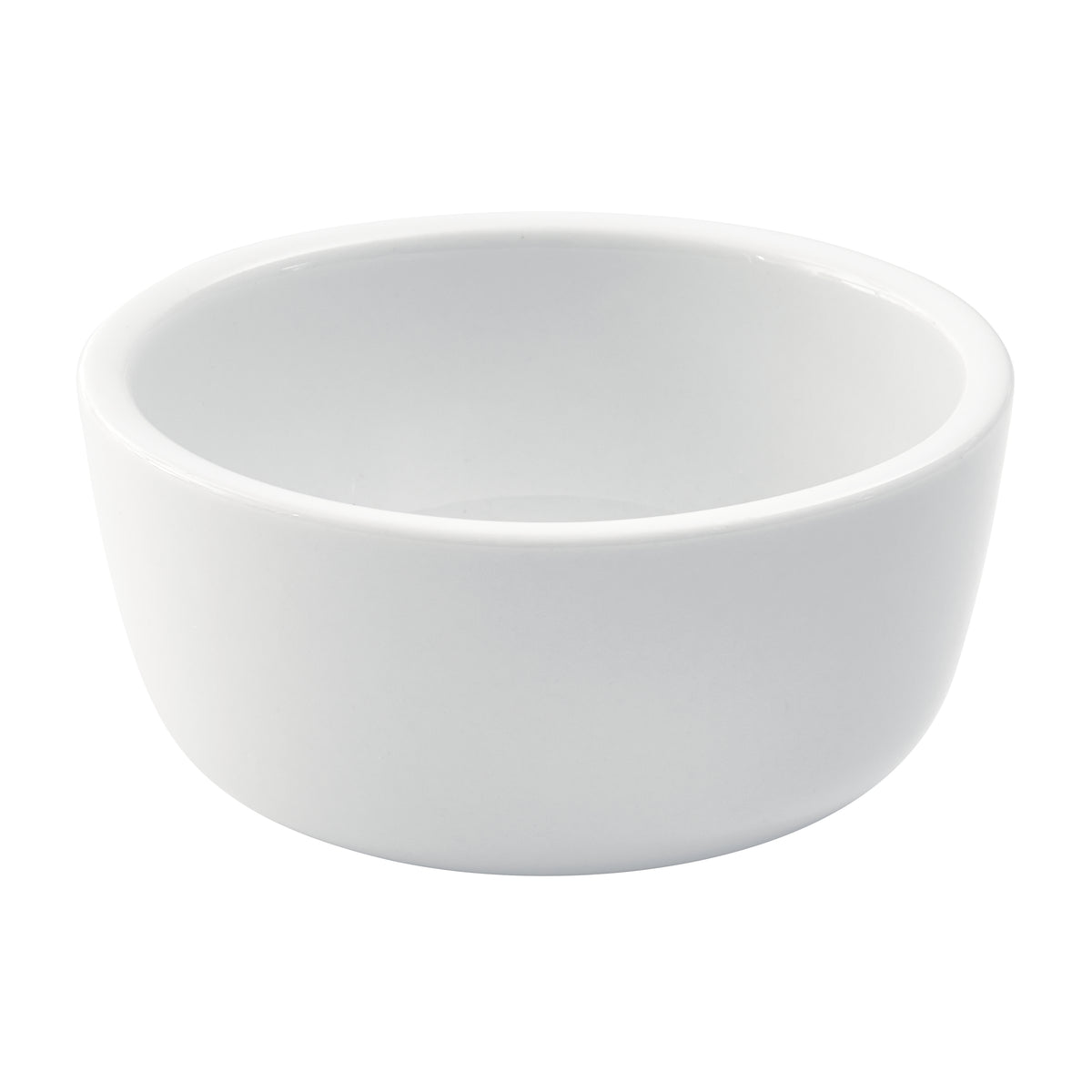 Winco BJB-1350 Jung Bowl, 13-oz White Porcelain Bowl, 4-3/4" Dia x 2-1/4" H, Birkhall Design - 1 Dozen