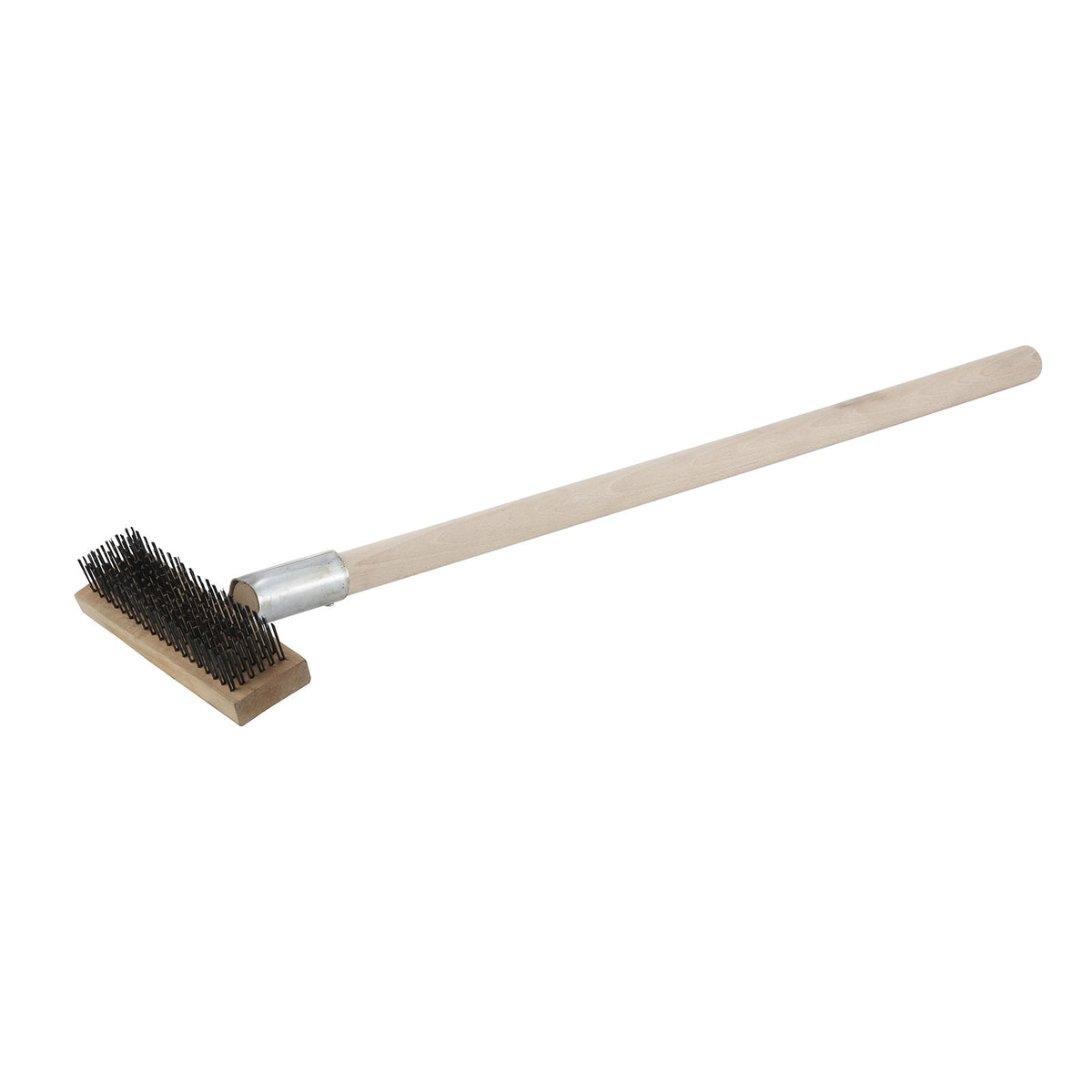 Winco BR-27 27" Pizza Oven Brush with Scraper