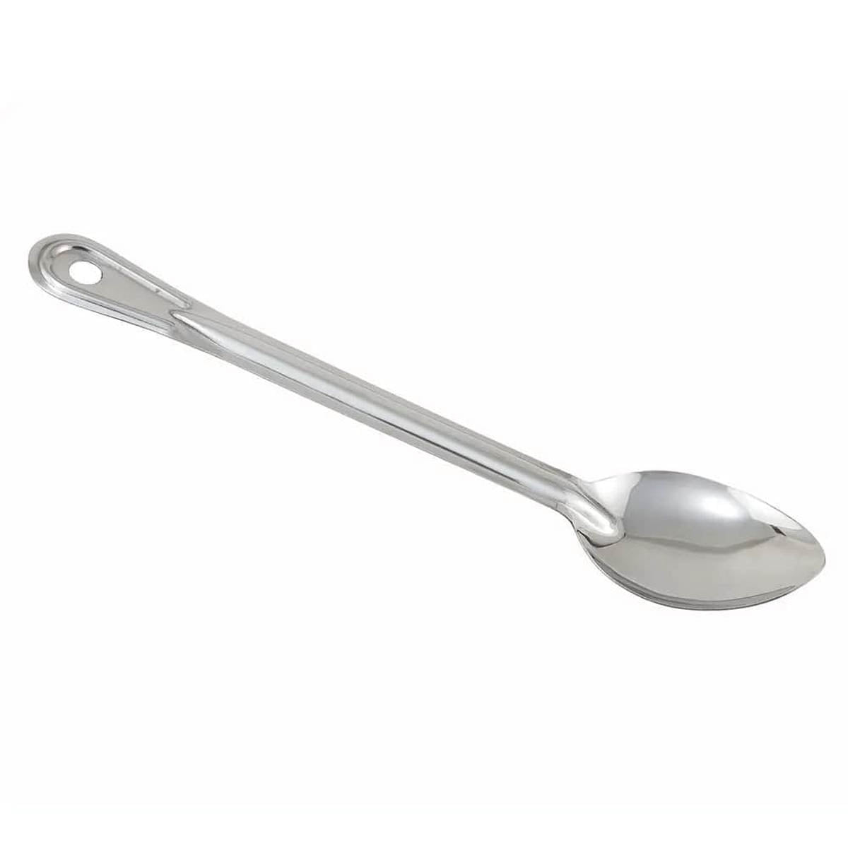 Winco BSOT-15 15" Standard Duty Solid Stainless Steel Basting Spoon