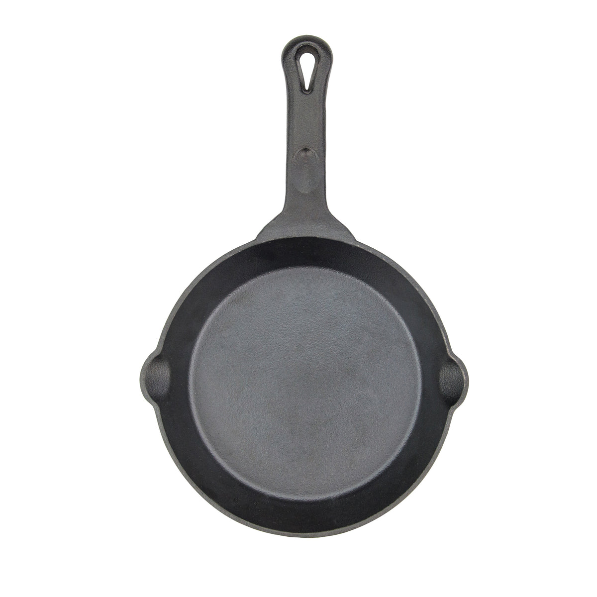 Winco CAST-8 8" Round Pre Seasoned Cast Iron Skillet w/ Handle