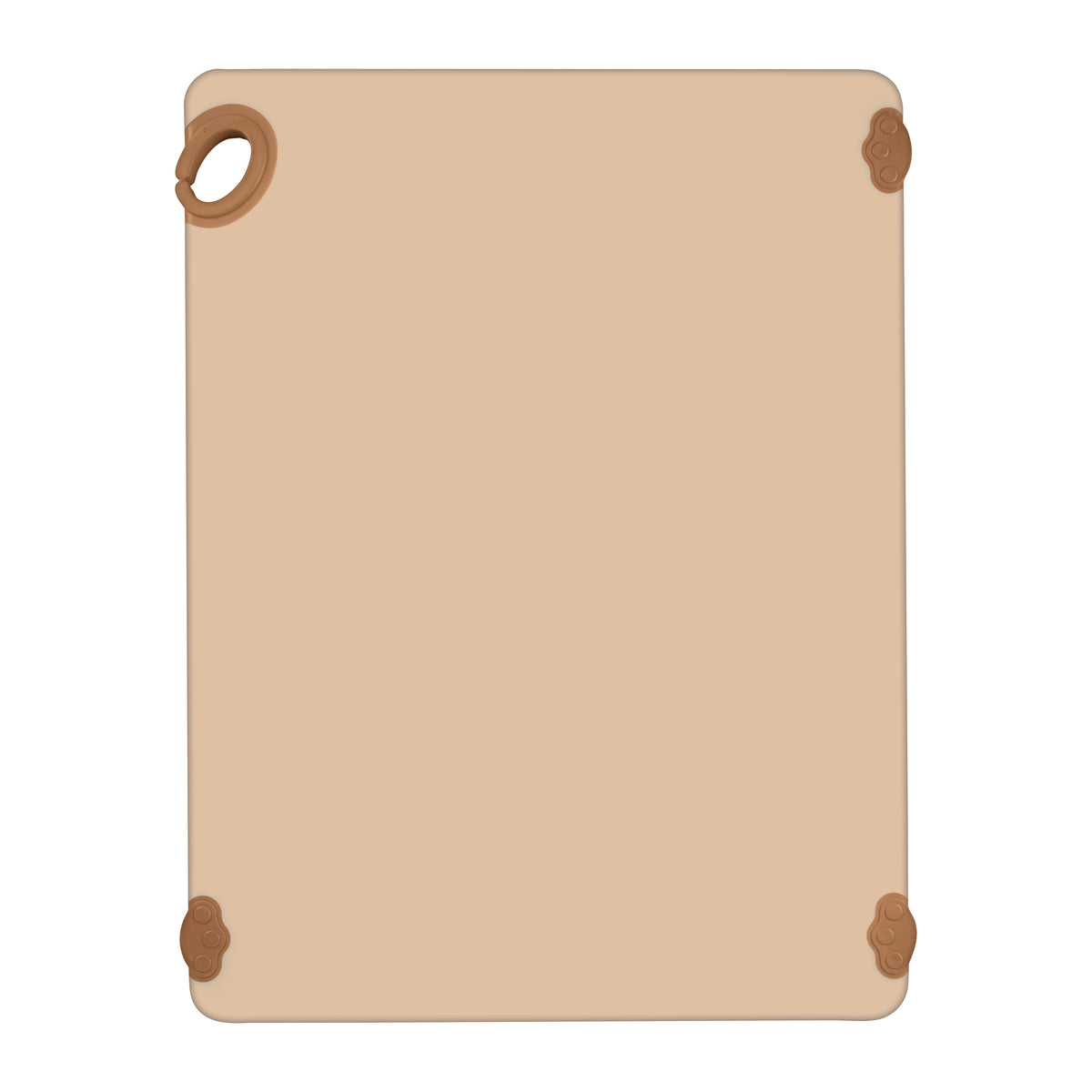 Winco CBK-1824BN Brown StatikBoard Plastic Cutting Board - 18" x 24" x 1/2"