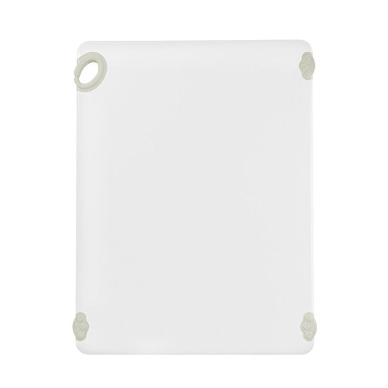 Winco CBN-1824WT White StatikBoard Co-Polymer Plastic Cutting Board - 18" x 24" x 1/2"