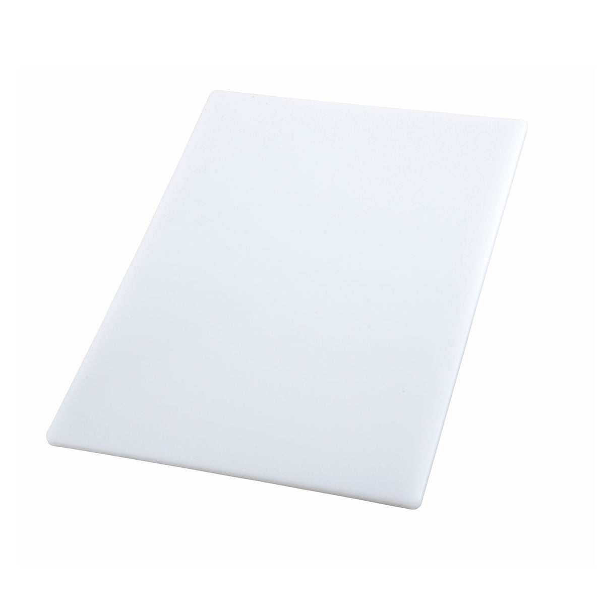 Winco CBWT-610 Rectangular Cutting Board, 6 x 10 x 1/2", White
