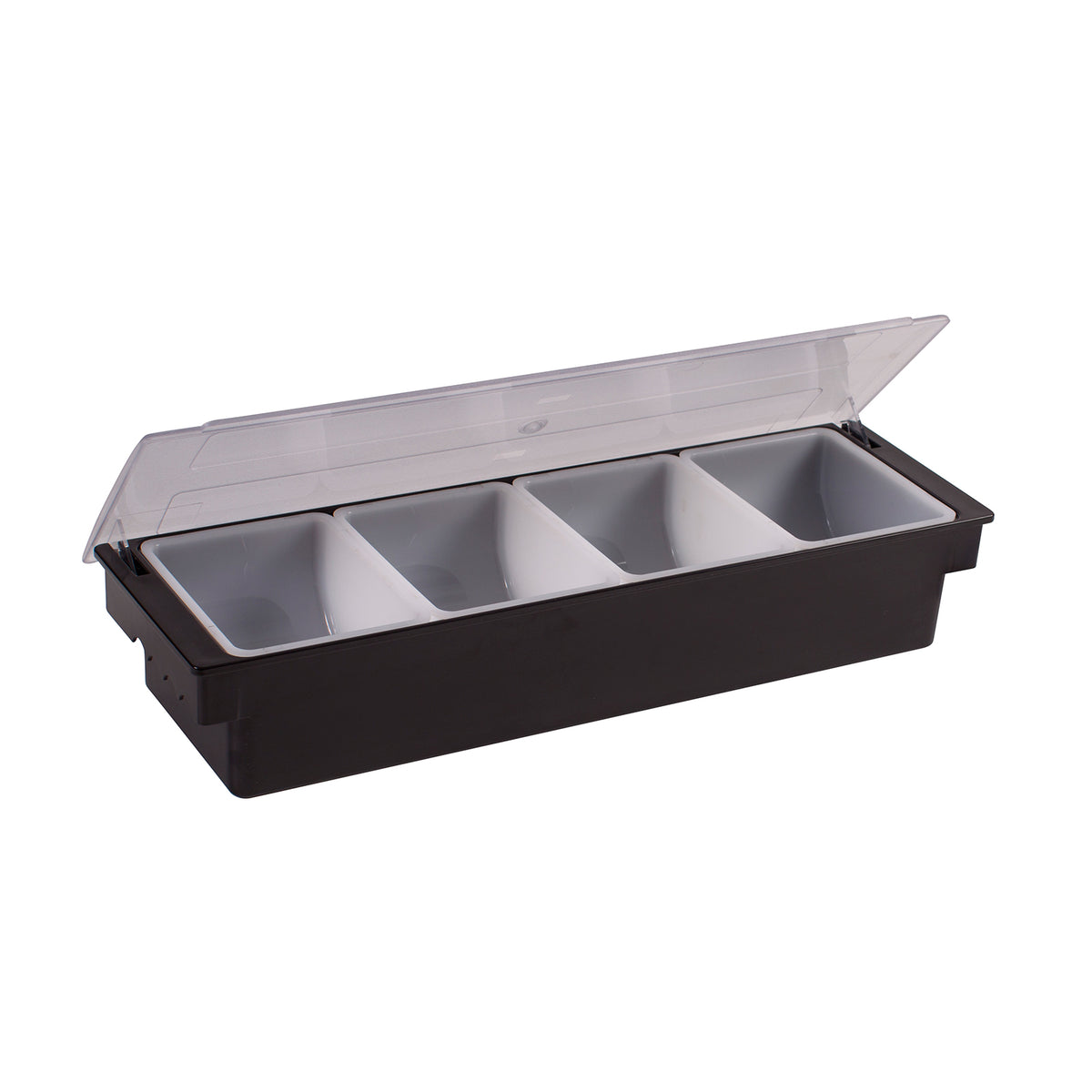 Winco CCH-4 Condiment Dispenser, 4-Compartment | plastic