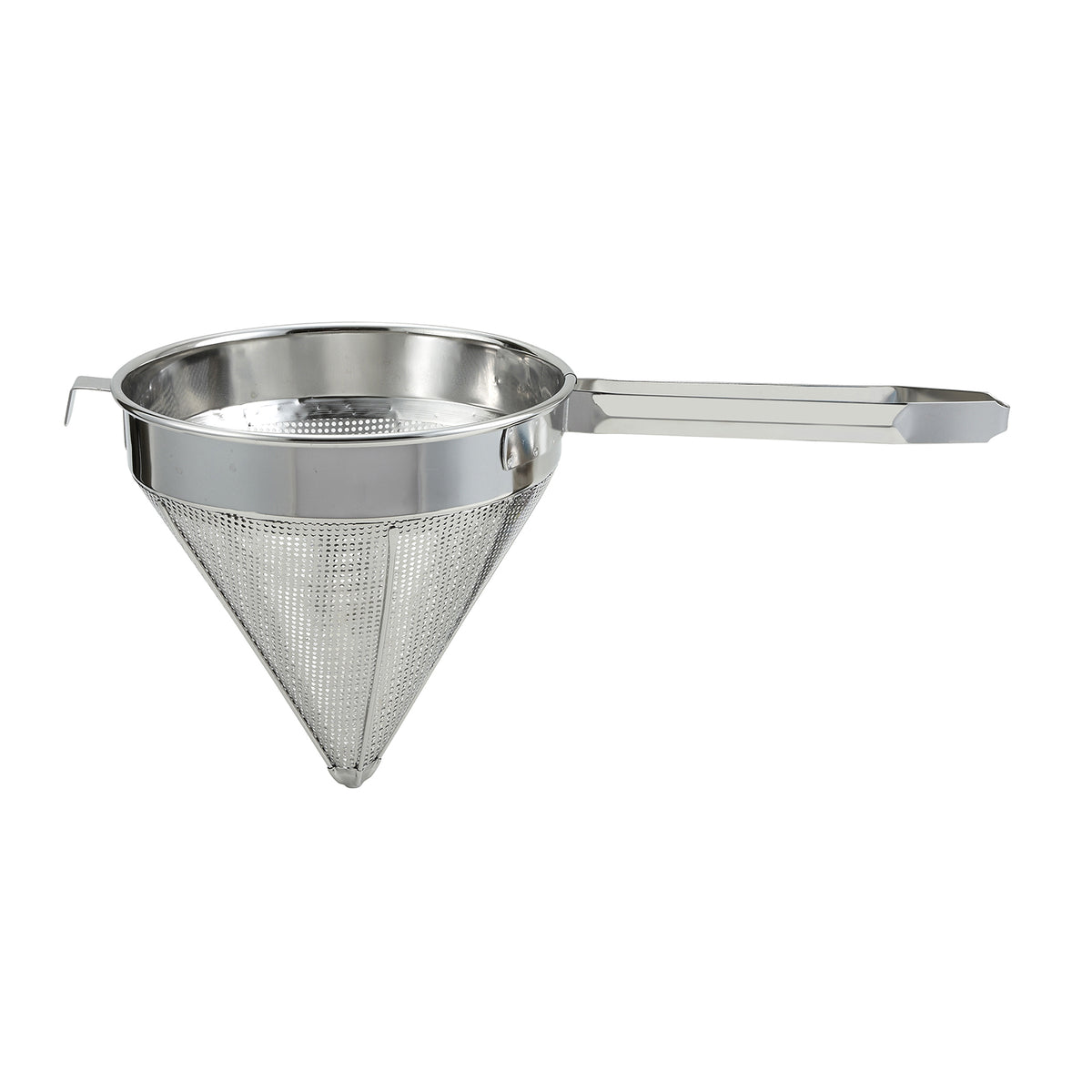 Winco CCS-12C 12" Coarse China Cap Strainer, Welded Handle | stainless steel