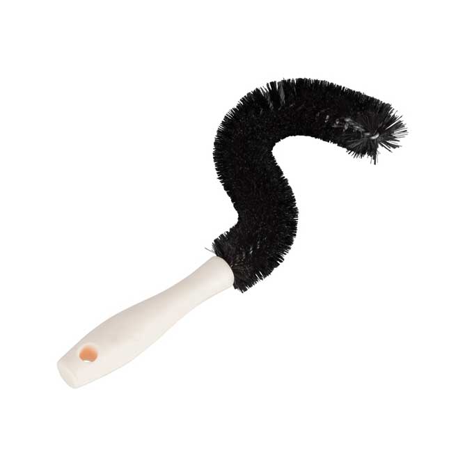 Winco CDB-11 Coffee Decanter Cleaning Brush with Plastic Handle