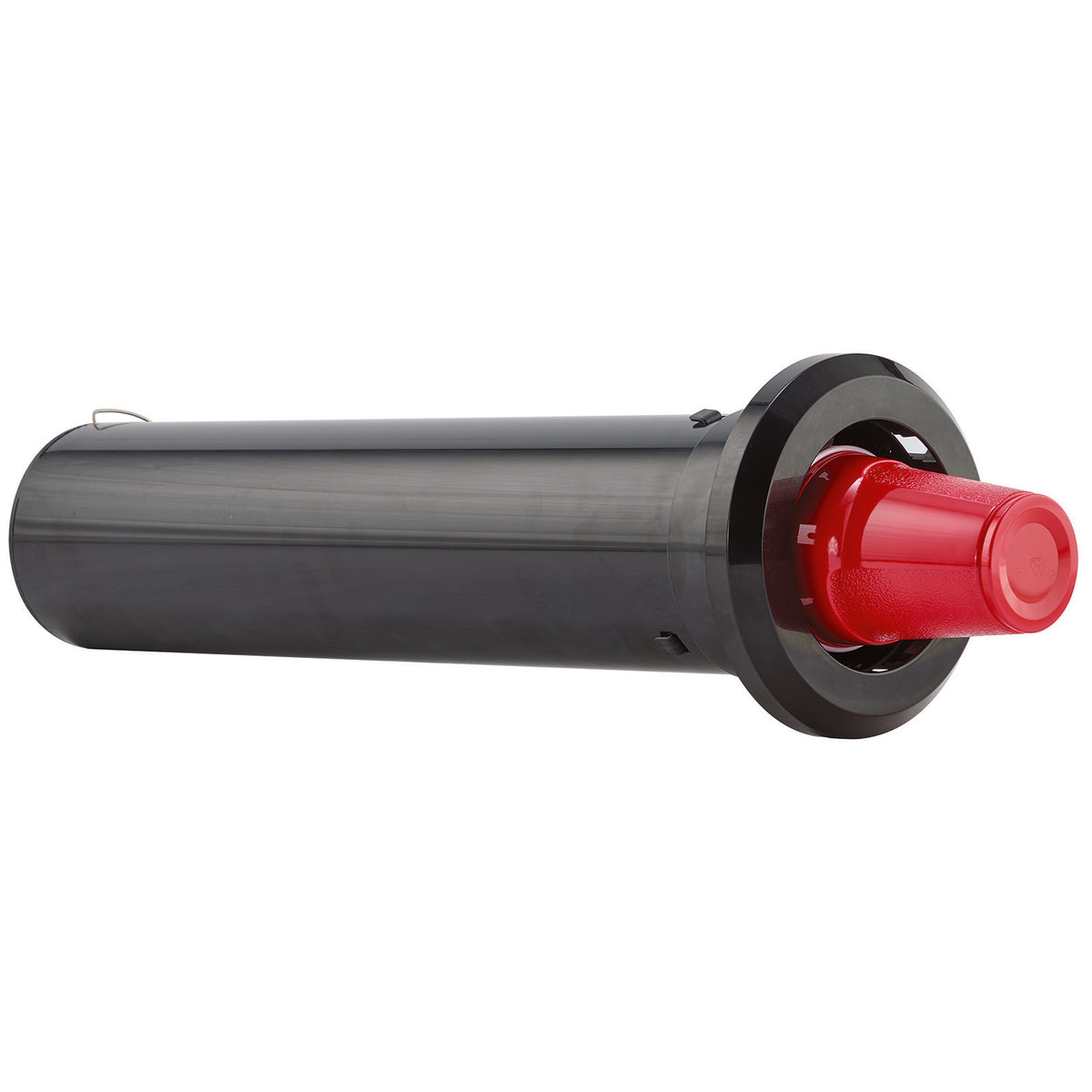 Winco CDIC-4 Black Plastic 24" In-Counter Cup Dispenser