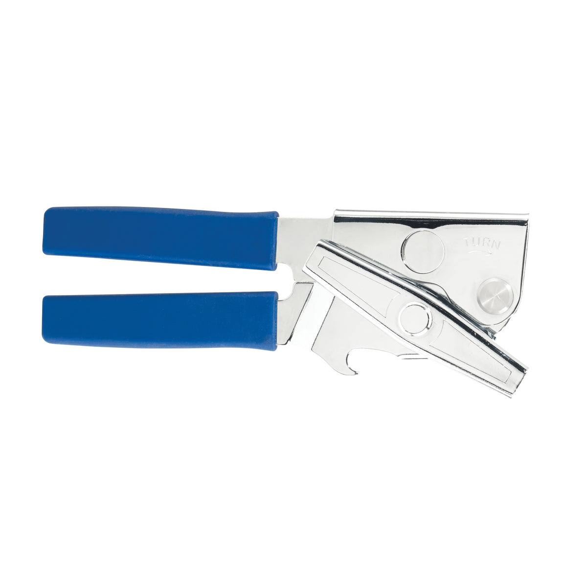 Winco CO-901 Twist & Out Can Opener, 7"L, Portable, Soft Grip Handle