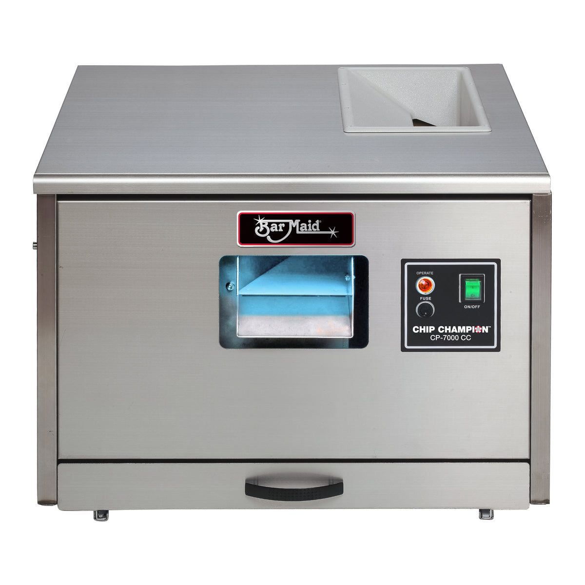 Winco CP-7000-CC Bar Maid, High Output Chip Champion, 120V