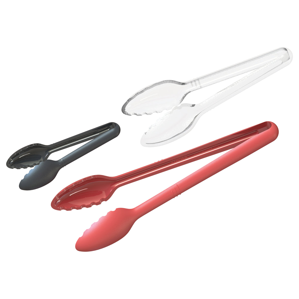 Winco CVST-9K Serving Tong, 9", Heat Resistant Between -40°F To 212°F (-40°C To 100°C), Black