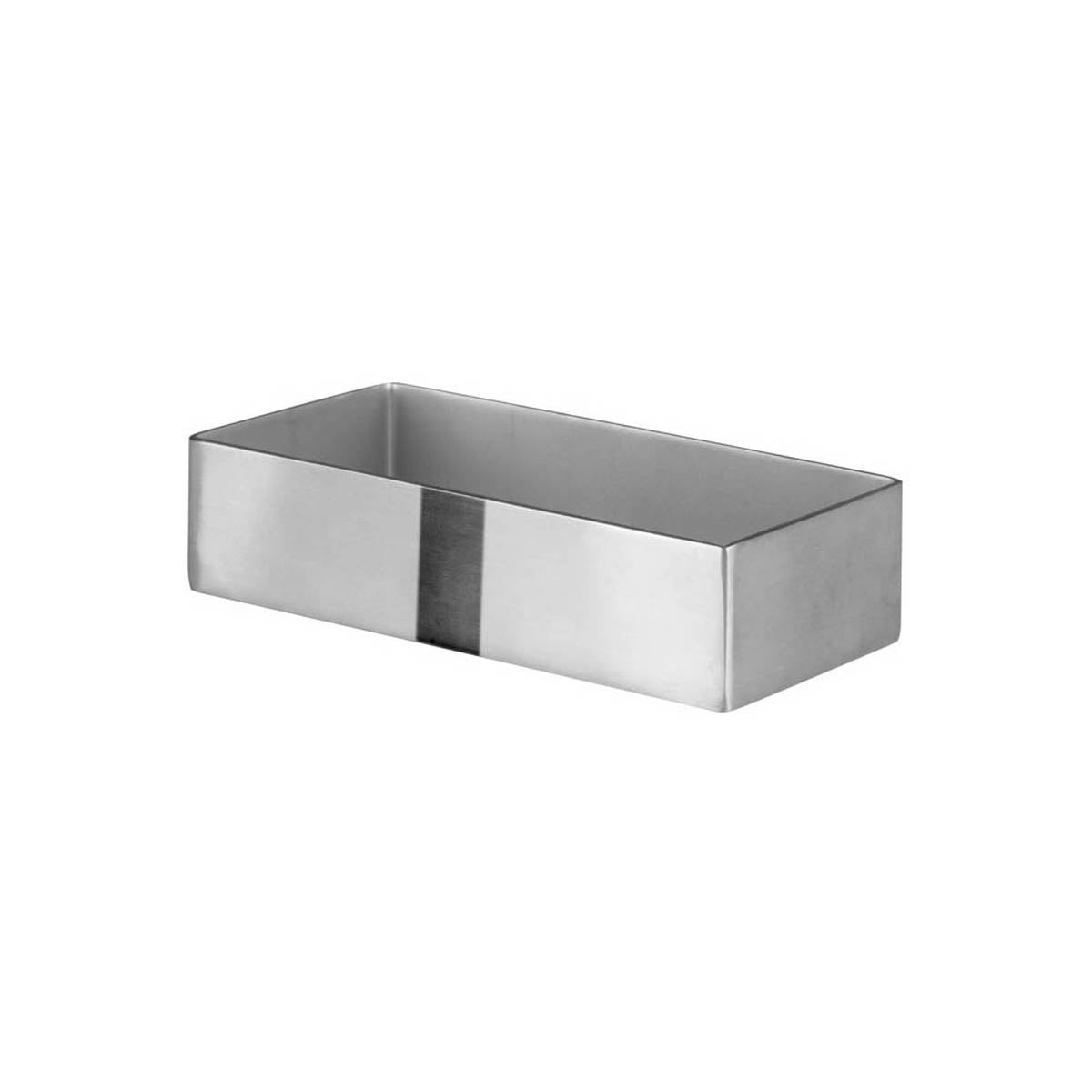 Winco DDSG-301S Round and Square Stainless Steel Sugar Packet Holder Set