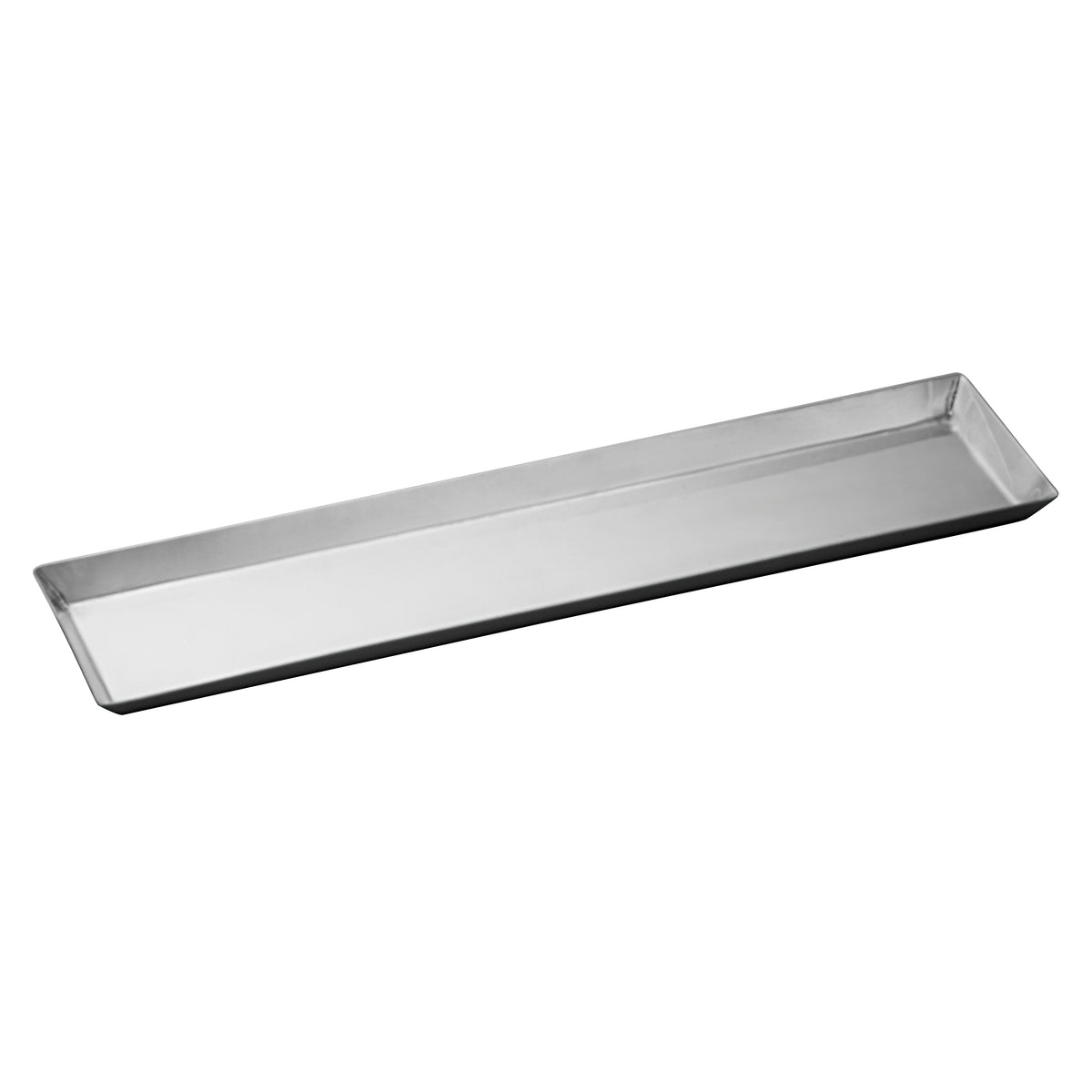 Winco DDSI-101S Stainless Steel 14 1/8" x 3 1/2" Rectangular Serving Tray