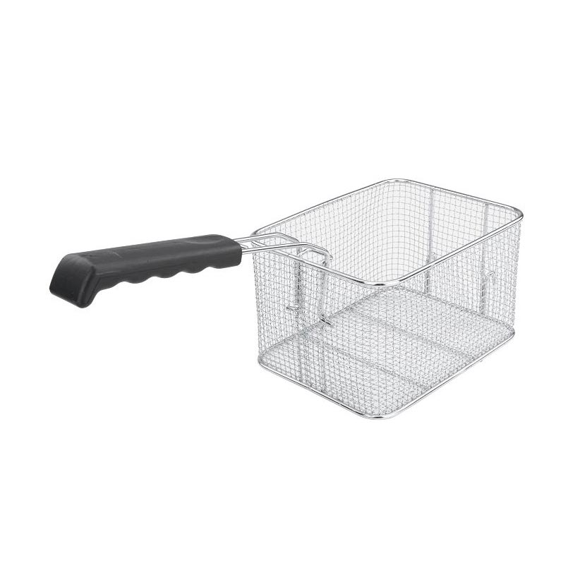 Winco EFST-P30 Rectangular Fry Basket w/ Black Handle for EFS-16 and EFT-32 | aluminum housing