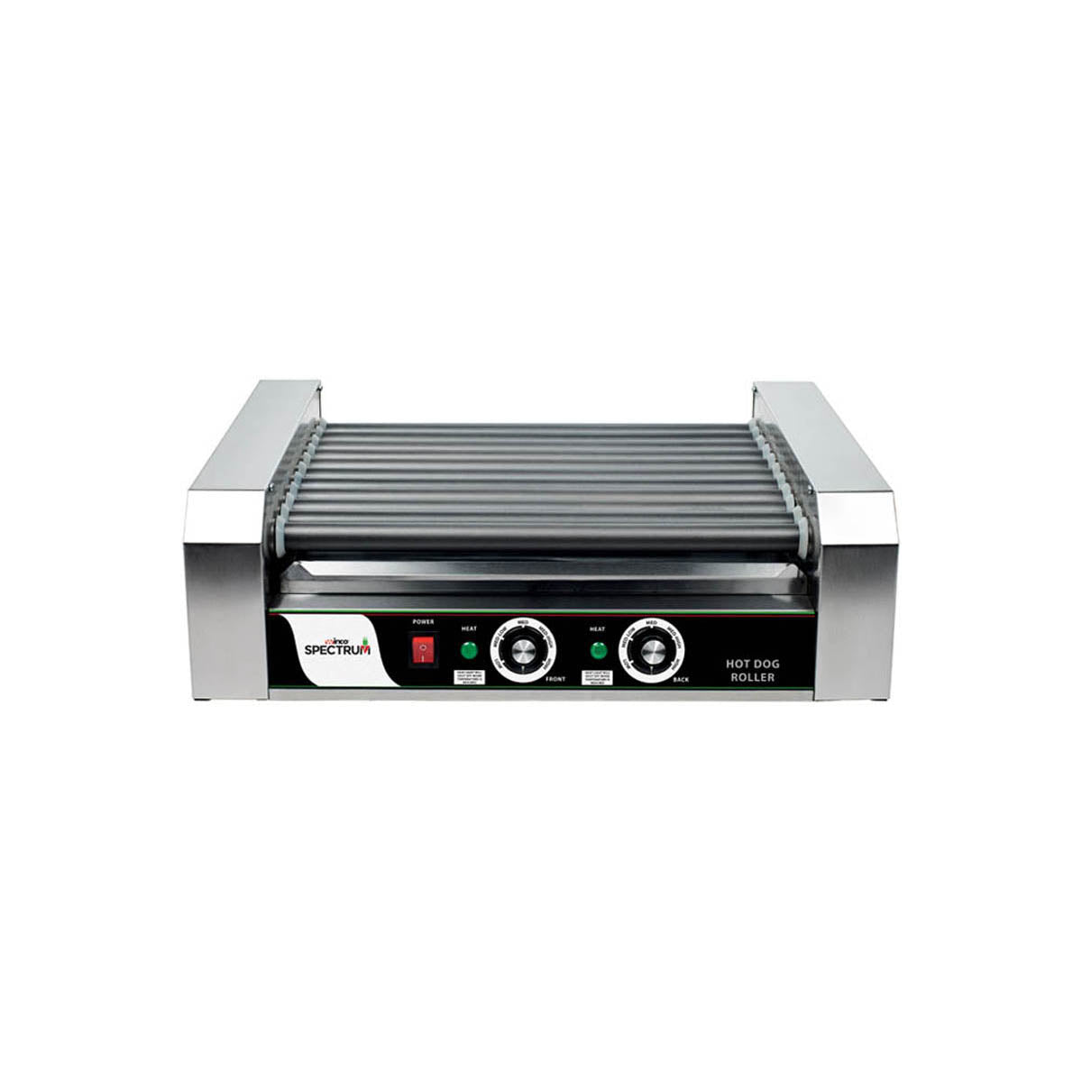 Winco EHDG-11R Spectrum RollsRight Commercial Roller Grill w/ 30 Hot Dogs Capacity | 23" Wide