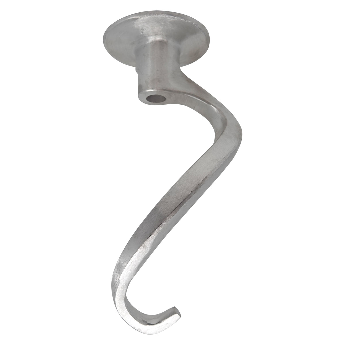 Winco EMP-P28 Spectrum 20Qt Aluminum Spiral Dough Hook | 6" Wide