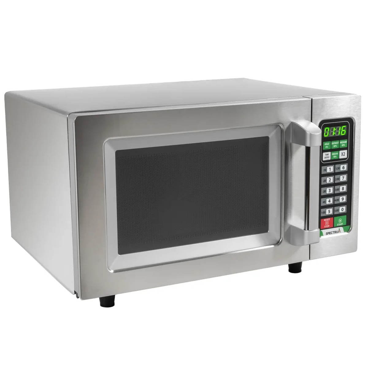Winco EMW-1000ST 1000-Watt Commercial Microwave Oven w/ 0.9 cu ft Capacity, Touch Control | 0.9 - 1.1 cu. ft. capacity